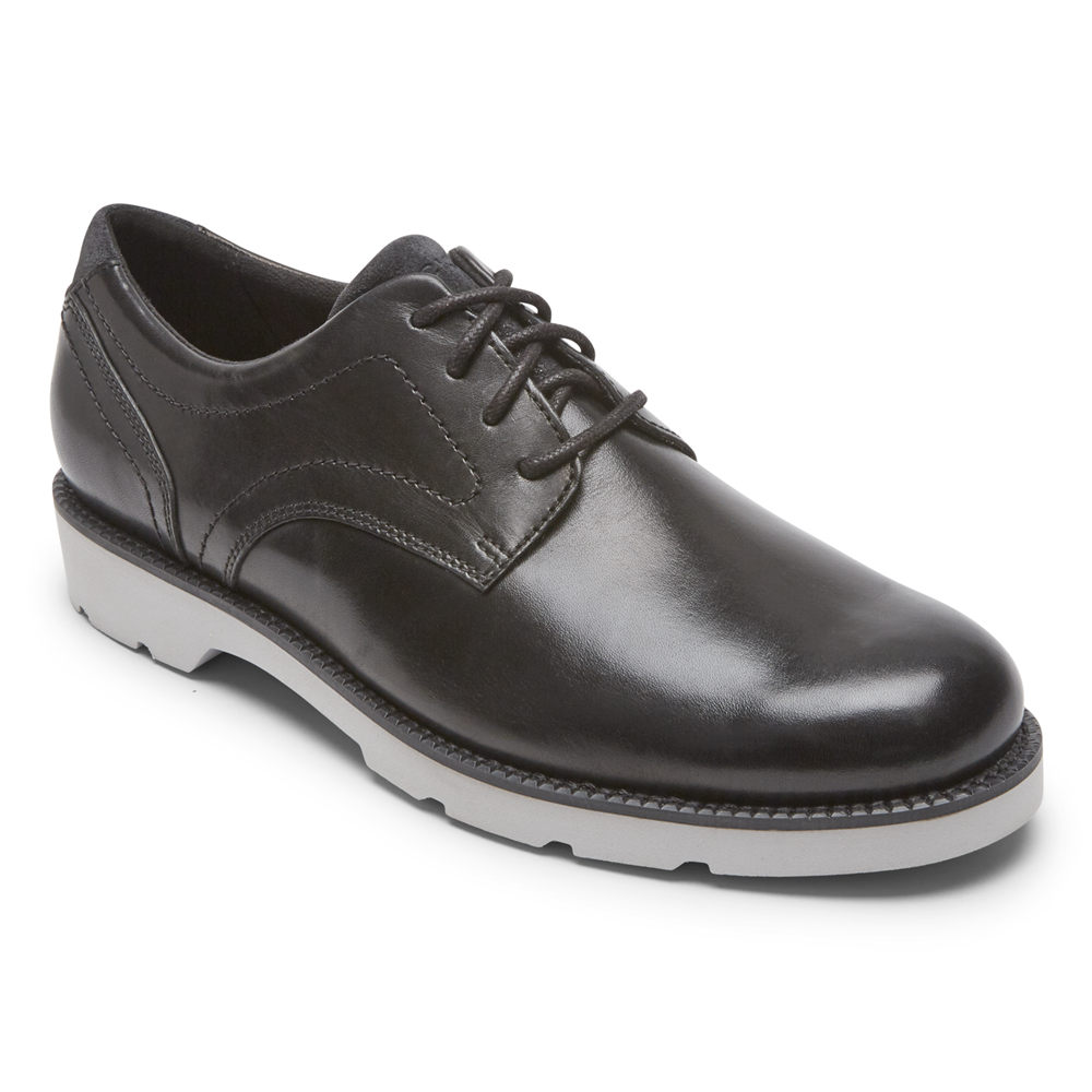 Rockport Oxfords Herre Svart - Bradlee Plain Toe - XGKD81539